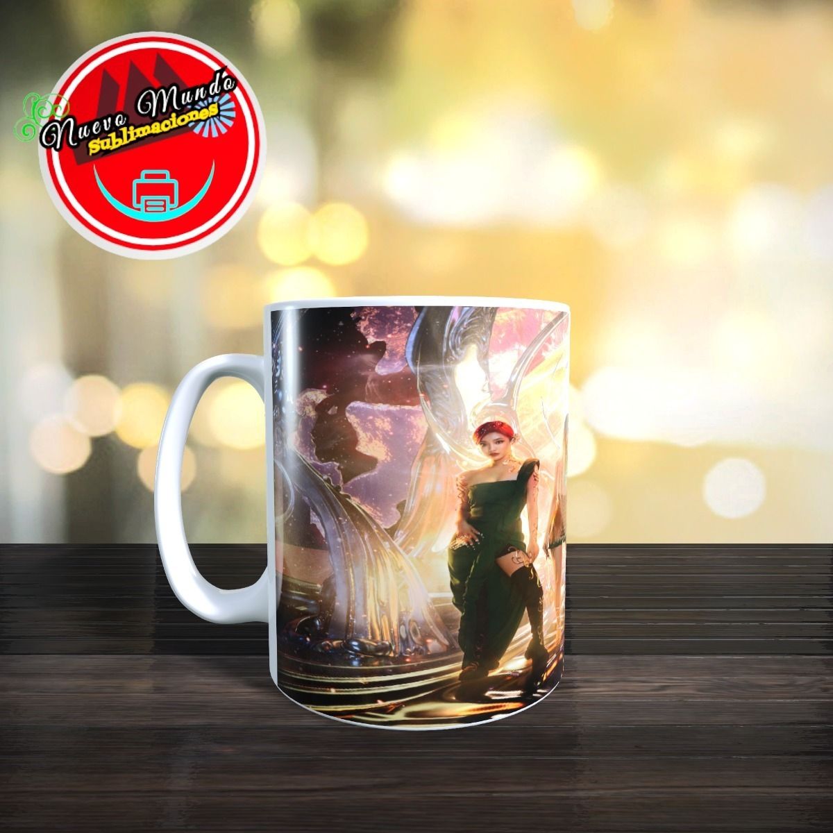 GENERICO - Taza Blanca De Aespa - Animación