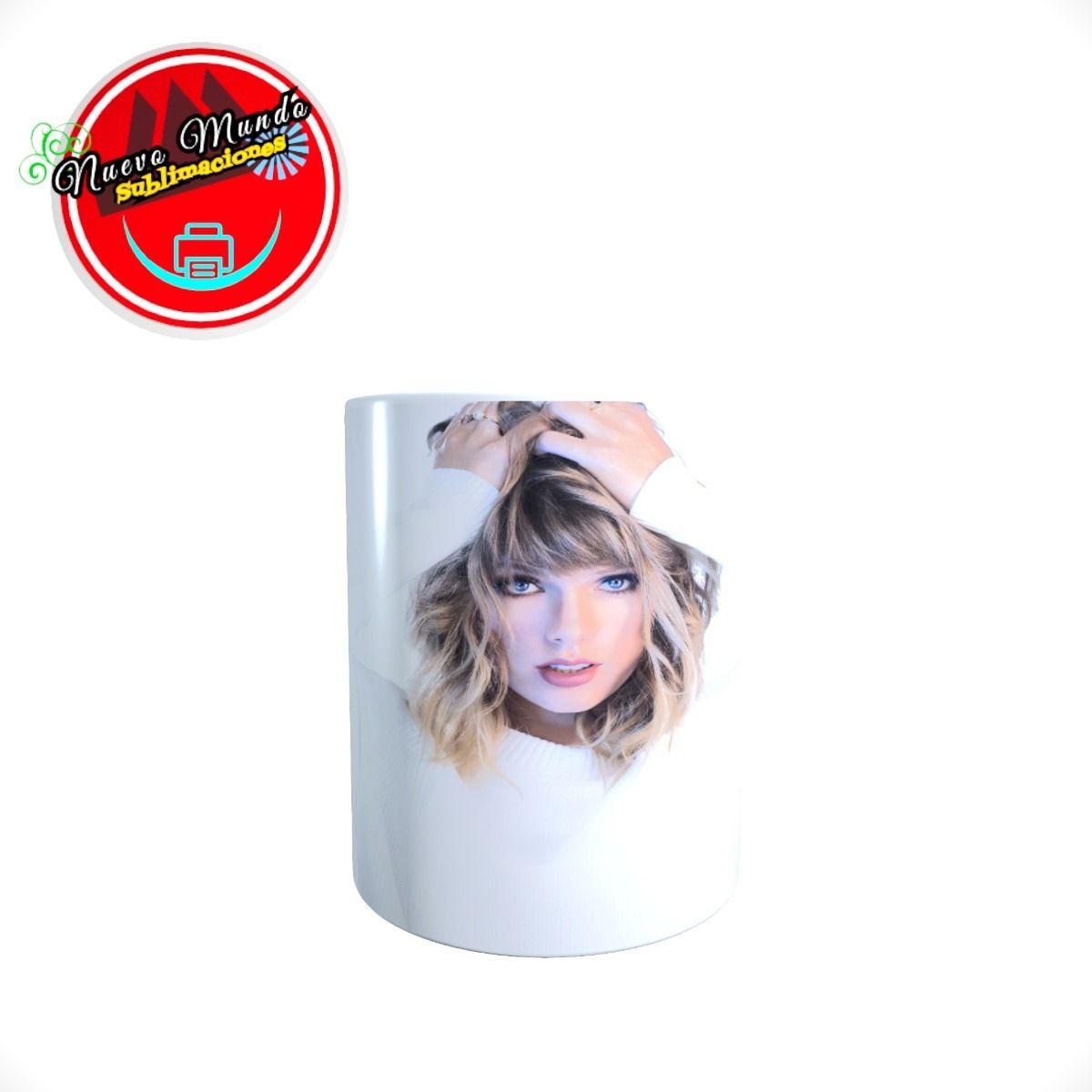 GENERICO - Taza Blanca De Taylor  Swift