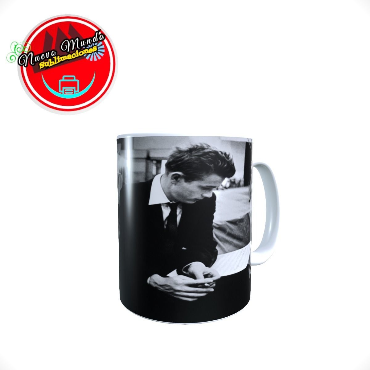 GENERICO - Taza Blanca De James Byron Dean