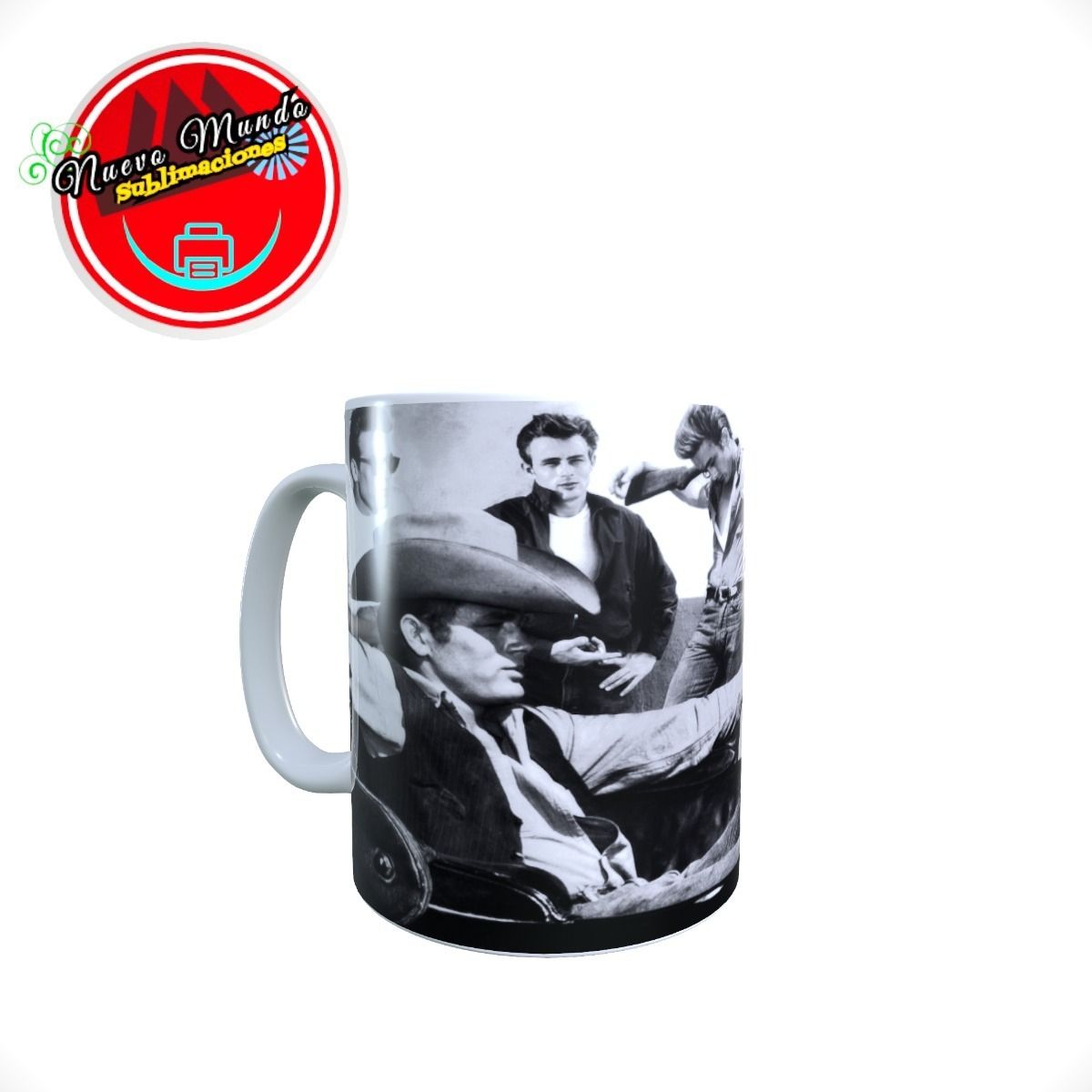 GENERICO - Taza Blanca De James Dean - Imagenes