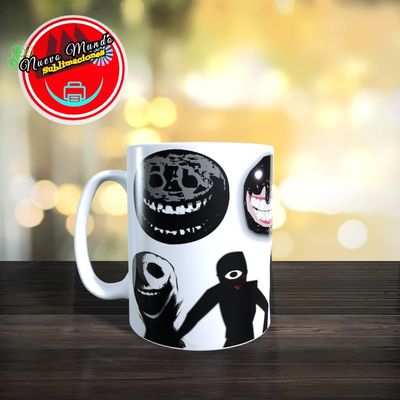 Imagen 2 del producto Taza Blanca De Doors - Roblox