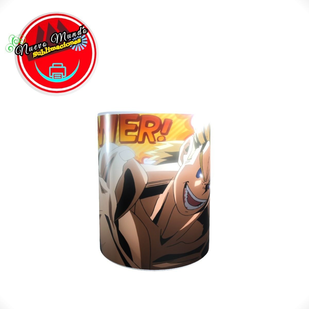 GENERICO - Taza Blanca De Mirio Togata - Poder