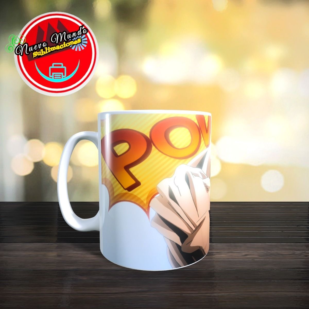 GENERICO - Taza Blanca De Mirio Togata - Poder