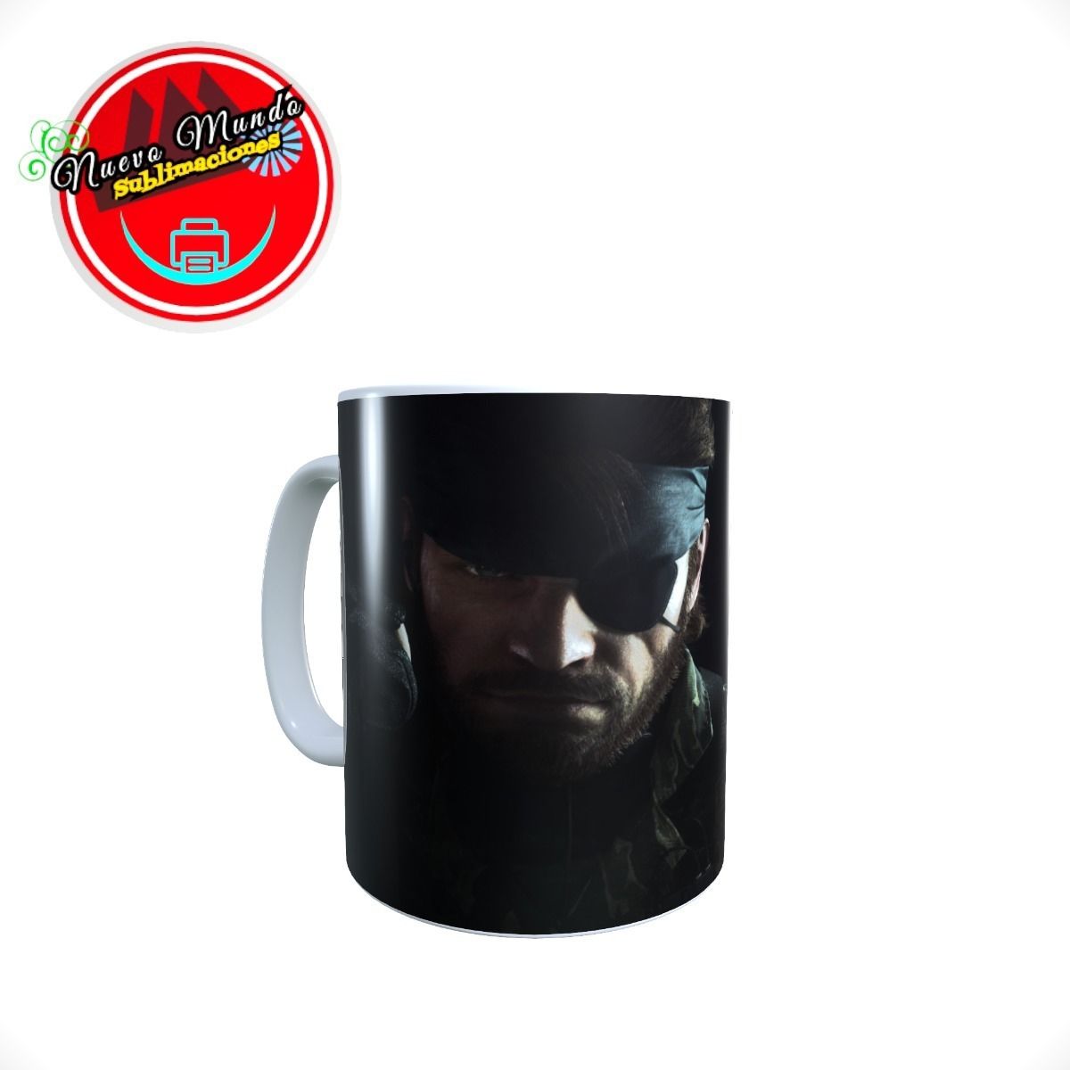 GENERICO - Taza Blanca De Snake De Metal Gear