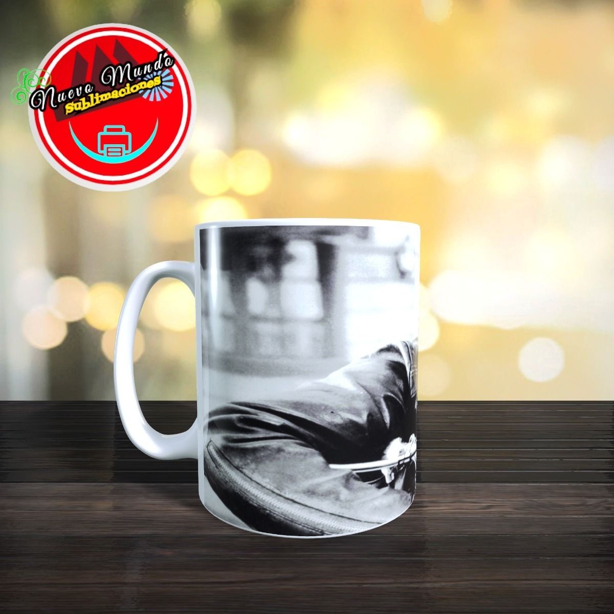 GENERICO - Taza Blanca De Marlon Brando - The Wild One