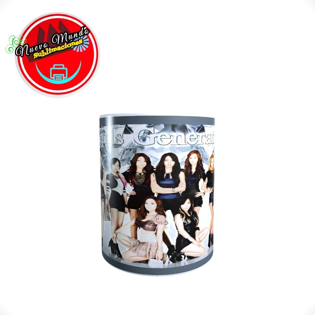 GENERICO - Taza Blanca De Girls Generation Kpop