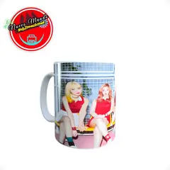 GENERICO - Taza Blanca De Red Velvet - Kpop