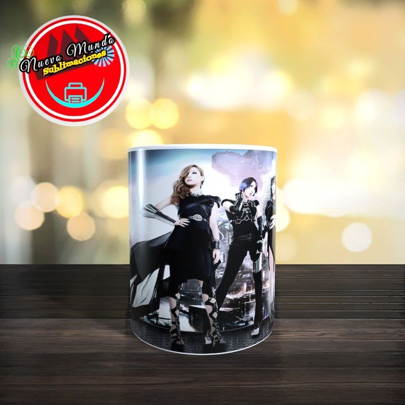 GENERICO - Taza Blanca De 2ne1 - Kpop