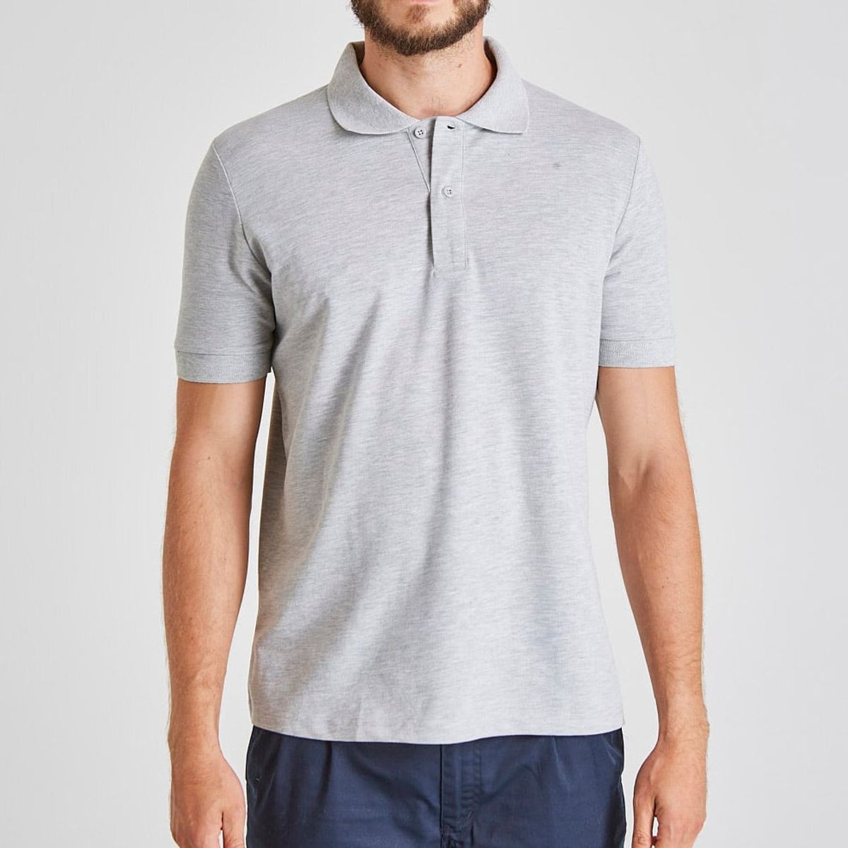 T WORLD - Polera piqué MC Hombre con protección UV…