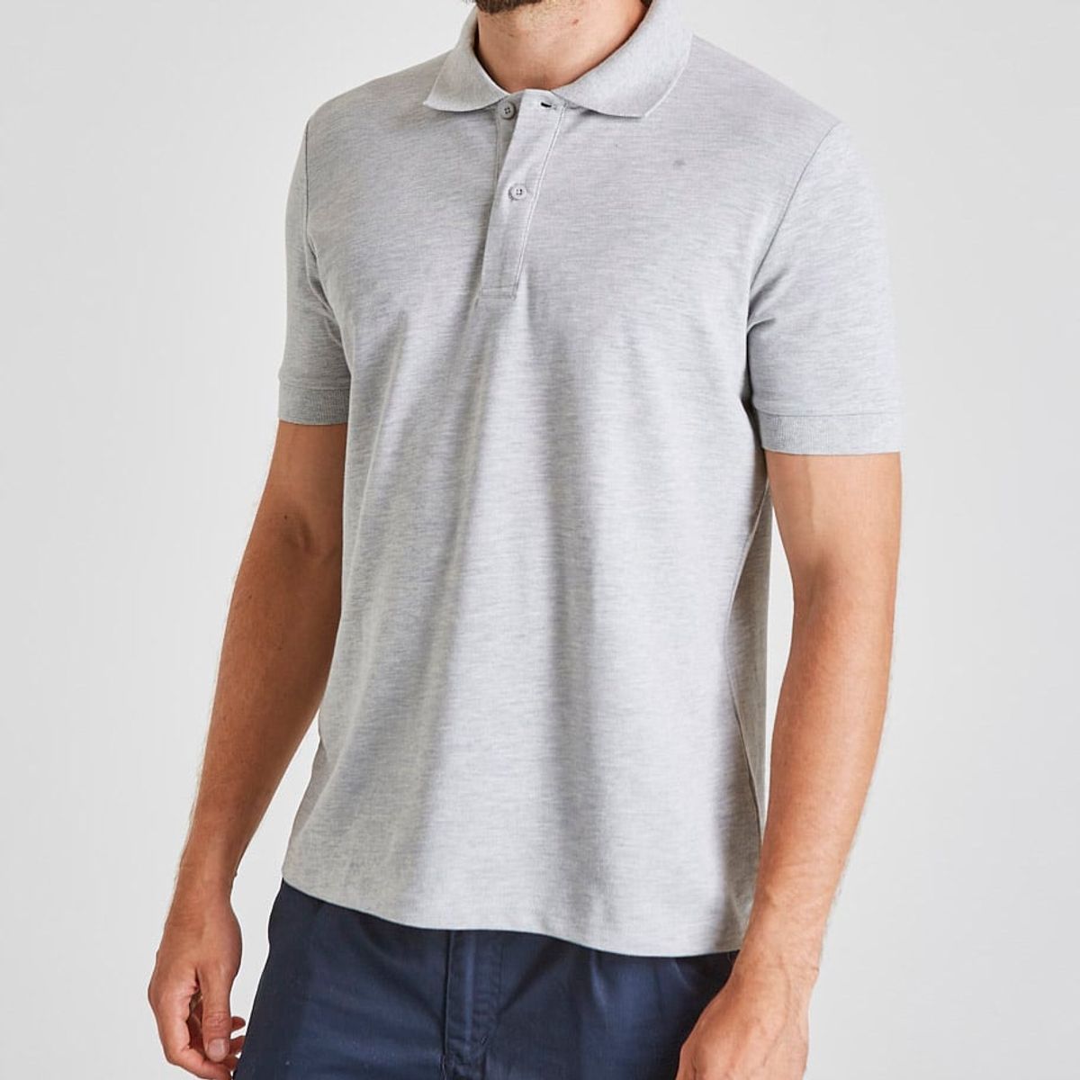 T WORLD - Polera piqué MC Hombre con protección UV…