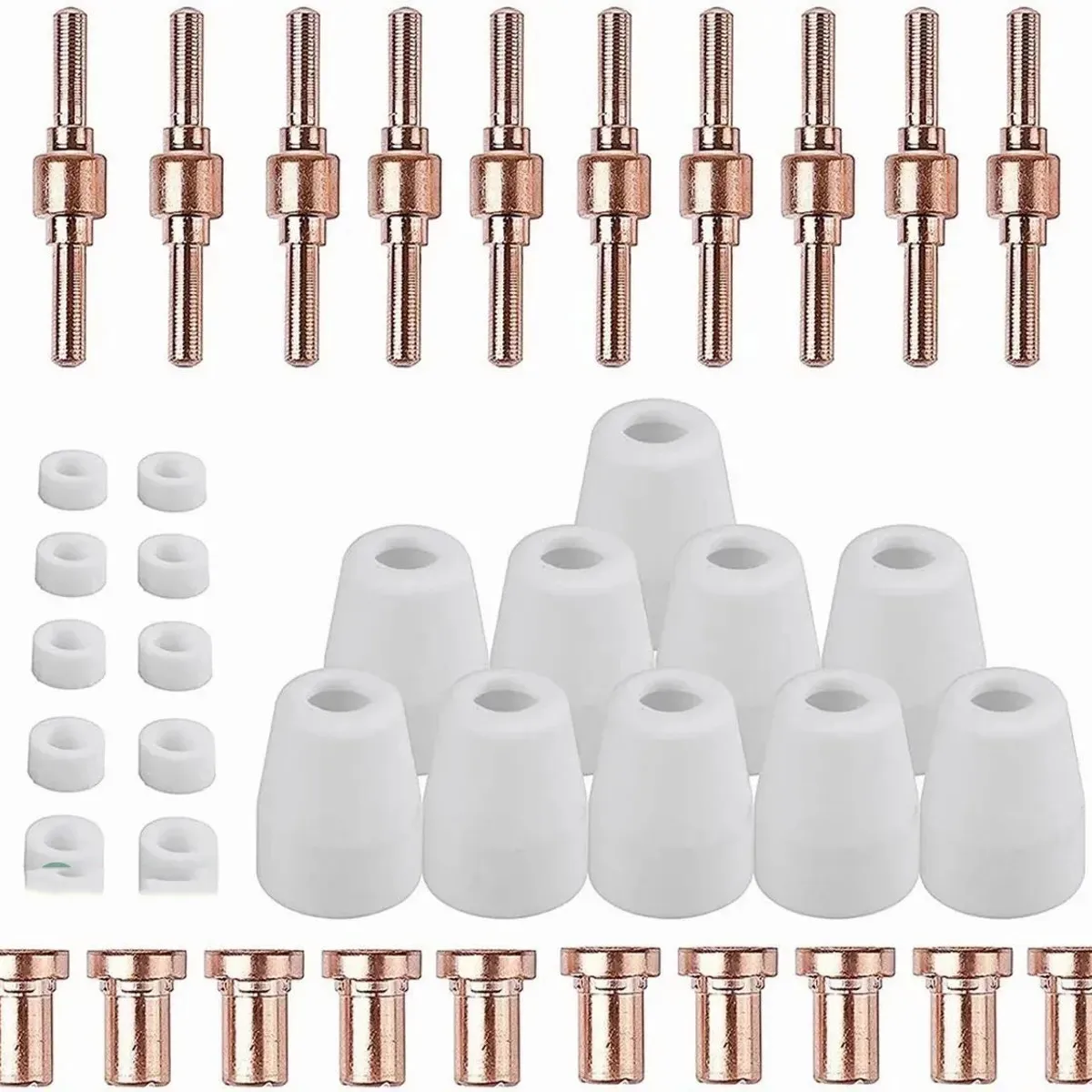 40 Pedazos De Air Plasma Antorcha De Corte Consumibles, marca KUANGYE - Foto Principal
