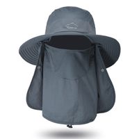 Gorro Pescador Protección Seca Uv Integral Rostro Y Nuca