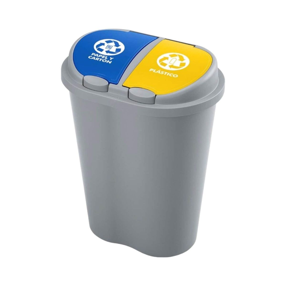 RIMAX - Basurero Doble 50 Lts Rimax