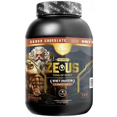 PALIKOS FITNESS - 100 Whey Protein Zeus 1kg Chocolate 30 servicios