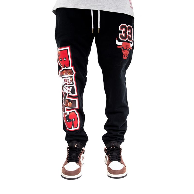 MITCHELL & NESS - Pantalón Jogger Chicago Bulls 33 Mitchell And Ness