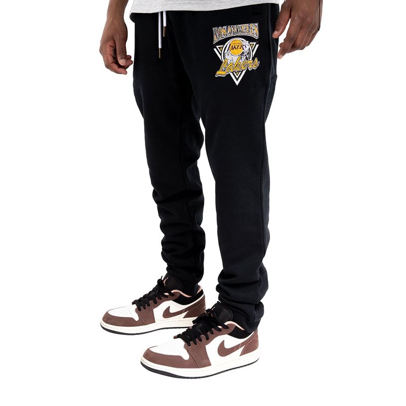 MITCHELL & NESS - Pantalón Jogger Los Angeles Lakers Negro Mitchell And Ness