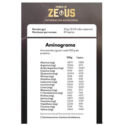 Imagen 2 del producto Pack Zeus - 2 Whey Protein Zeus de 2 kg - (4 kilos) Vainilla