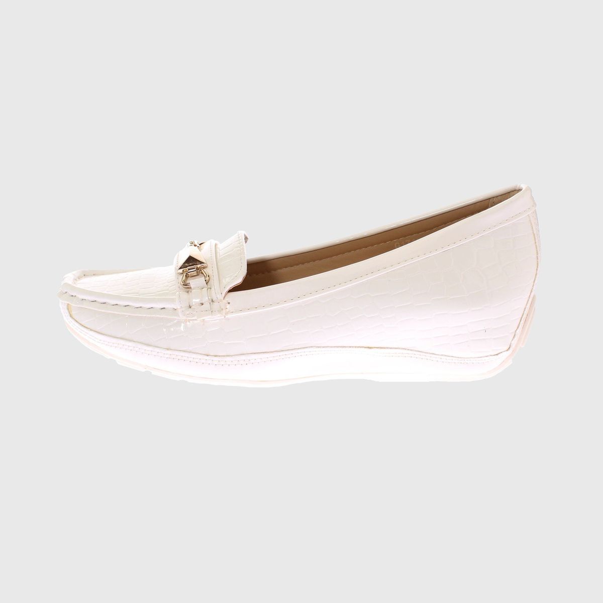 VIA FRANCA - Mocasín Para Mujer Color Blanco