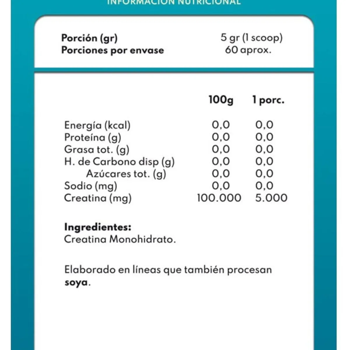 PALIKOS FITNESS - Creatina Apolo 300 gr/Laboratorio Internacional Pharmacorp/Certificado
