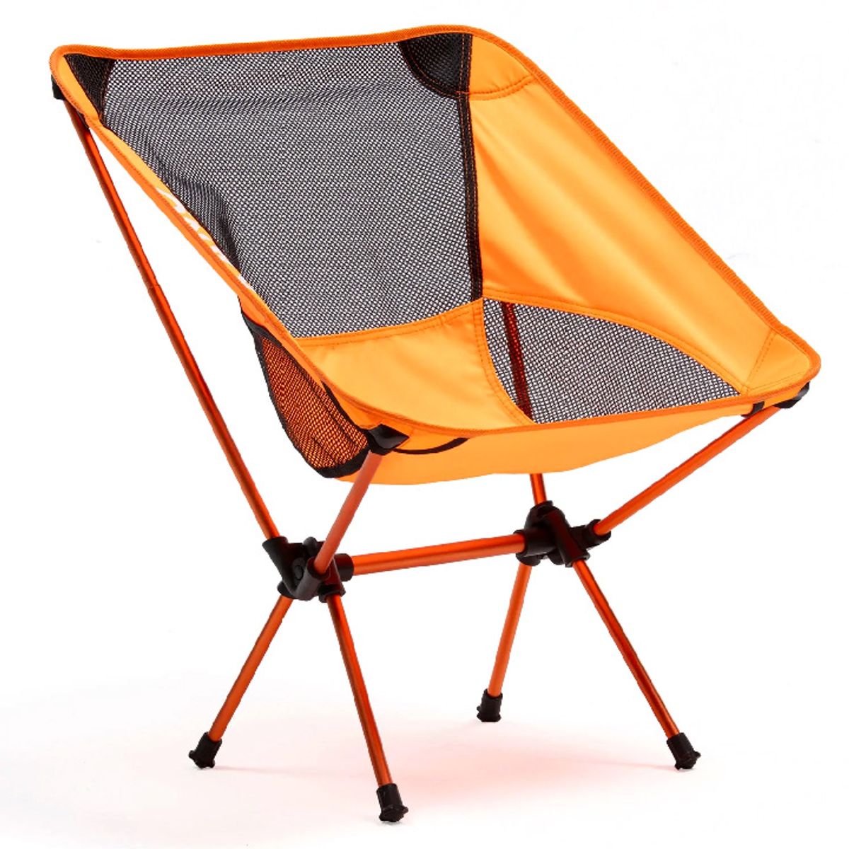 KANO - Silla Plegable Para Camping Liviana Naranjo Fluor Kano