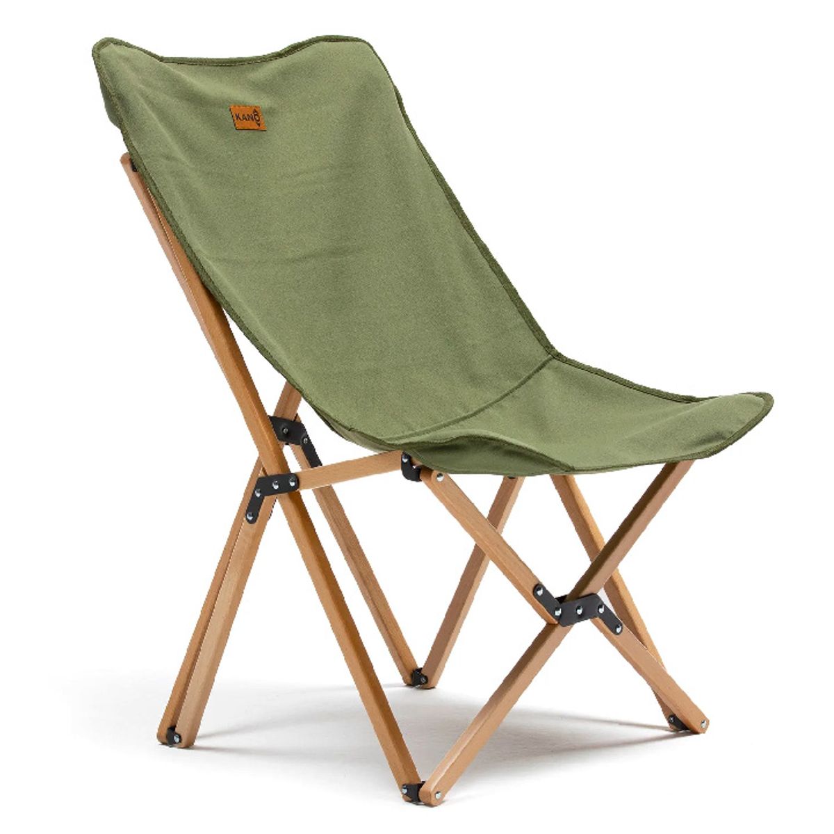 KANO - Silla Plegable Para Camping Natural Verde Kano