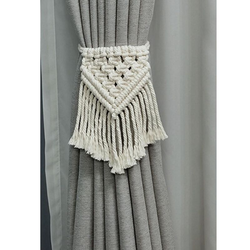 TODOHOGAR SANTIAGO DE CHILE - Set de 2 Unidades Amarra para cortina en macrame