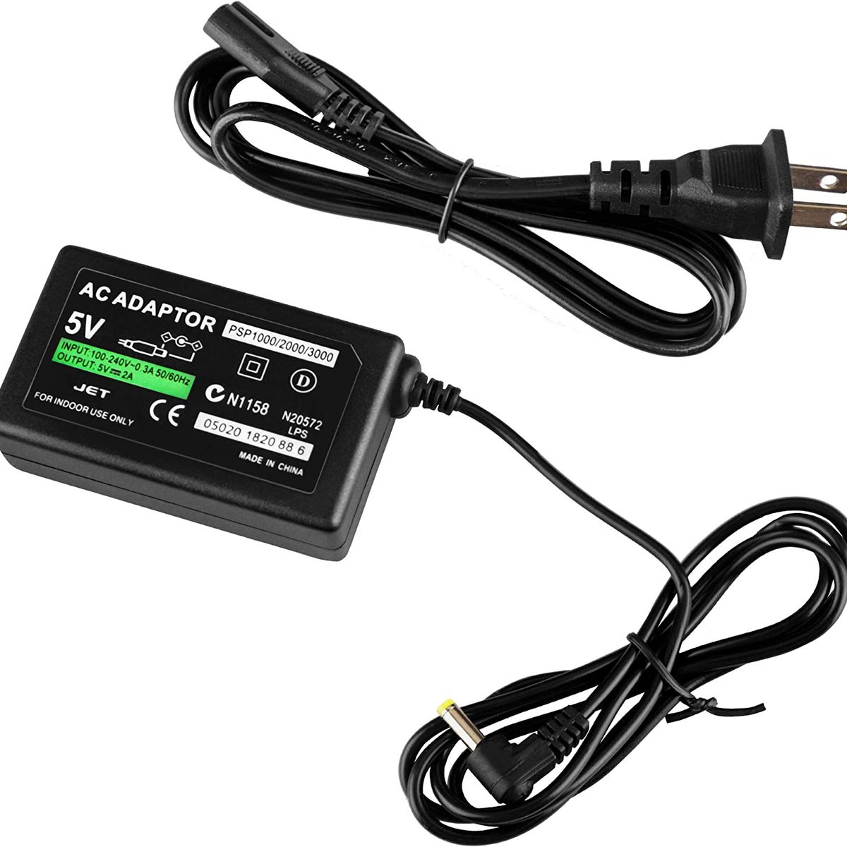 GENERICO - Cargador Adaptador Consola Playstation Psp 1000 2000 3000