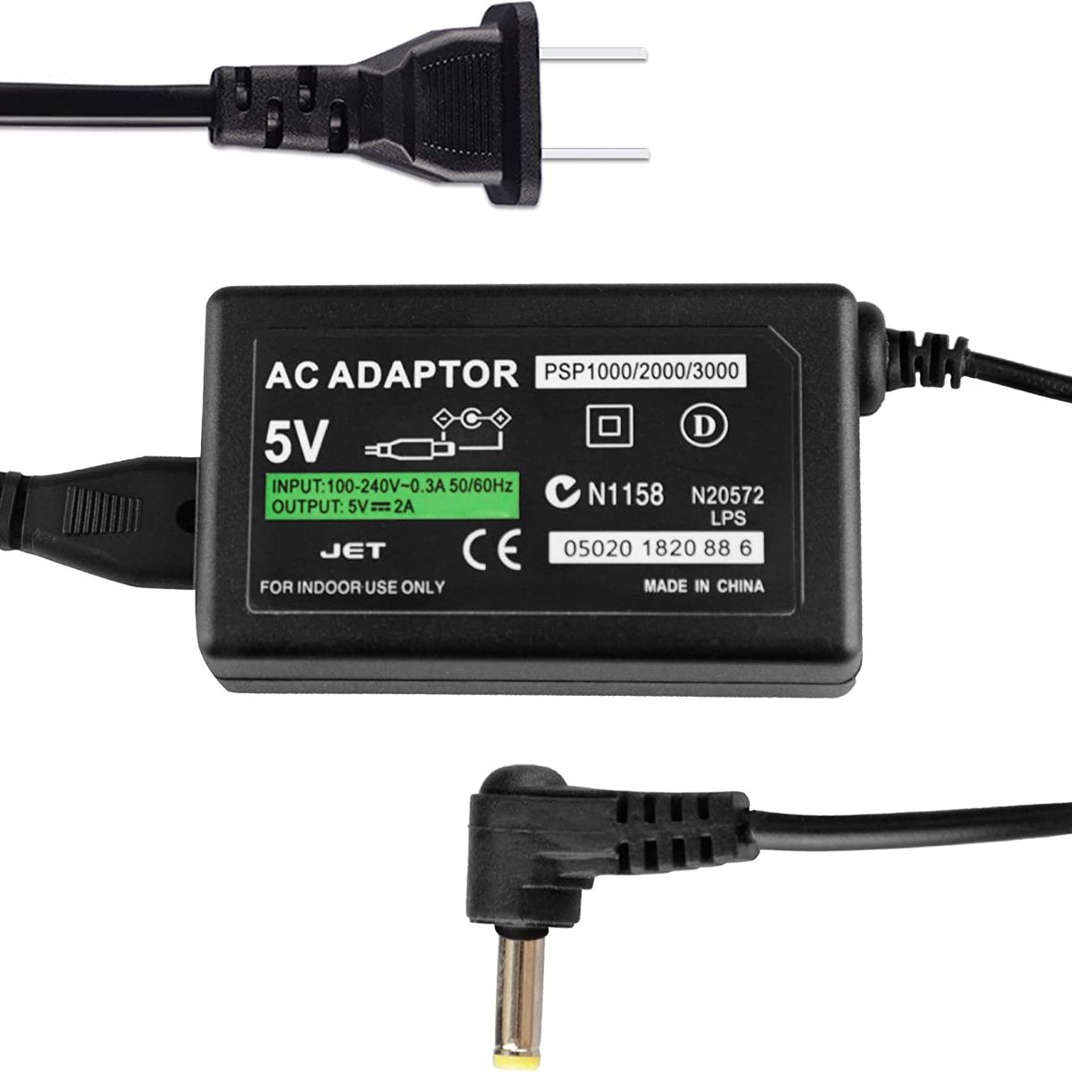 GENERICO - Cargador Adaptador Consola Playstation Psp 1000 2000 3000