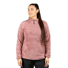 BLUE MOUNTAIN - Polar Chiporro Outdoor Cervino Mujer Rosado