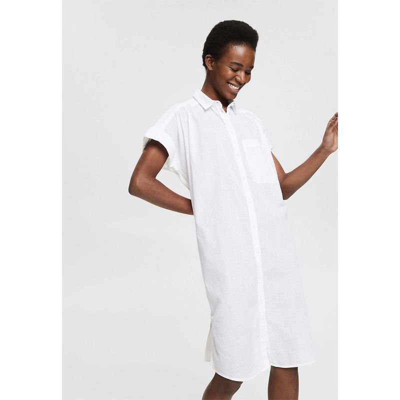 ESPRIT - Vestido Camisero Midi Ligero Esprit ESPRIT