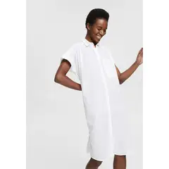 ESPRIT - Vestido Camisero Midi Ligero
