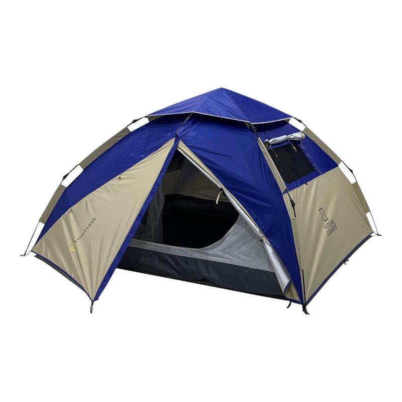 NATIONAL GEOGRAPHIC - Carpa Instant 4 Personas Fiordland Azul National Geographic