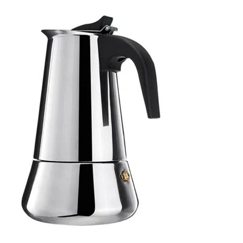 GENERICO - Cafetera Italiana 2 Tazas Inoxidable Cafeteras Espresso Makr