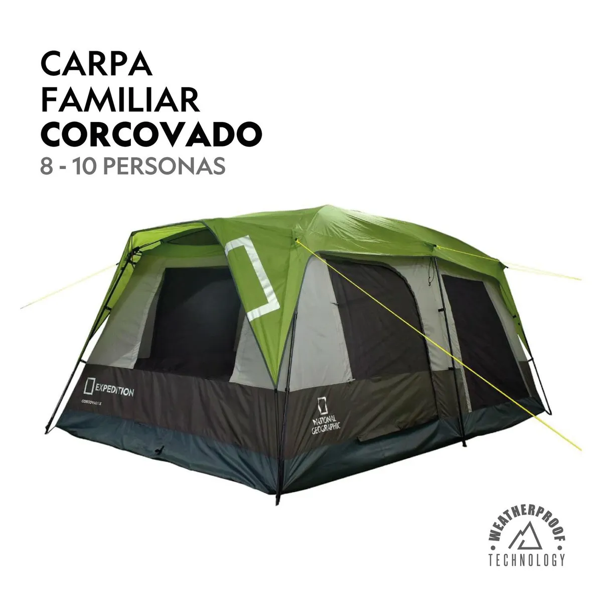 NATIONAL GEOGRAPHIC - Carpa 10 Personas Corcovado National Geographic.