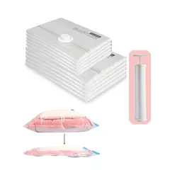 GENERICO - 12 Bolsas Organizadoras Ropa Vacío Manual 80*100 Cm