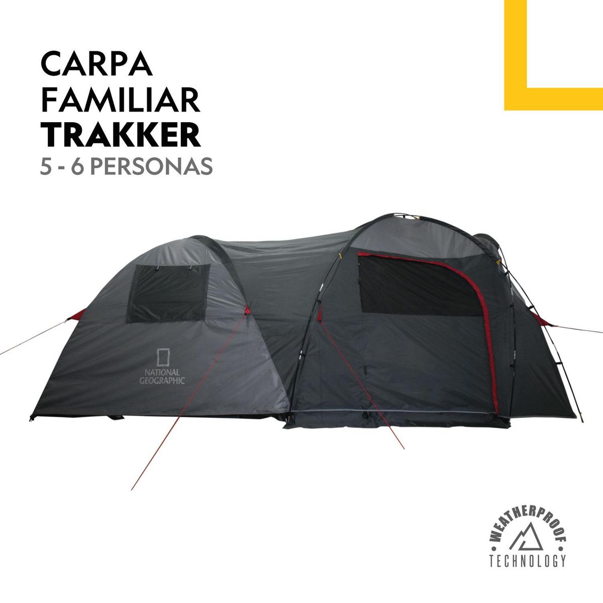 NATIONAL GEOGRAPHIC - Carpa 6 Personas Trakker National Geographic