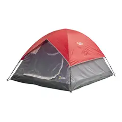 NATIONAL GEOGRAPHIC - Carpa 3 Personas Newport Roja