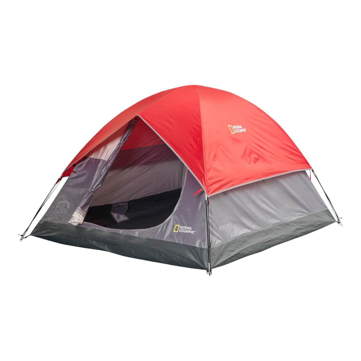 NATIONAL GEOGRAPHIC - Carpa 3 Personas Newport Roja National Geographic
