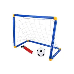 SALOMON - Arco Fútbol Juguete Pelota Y Bombín Niños Grande