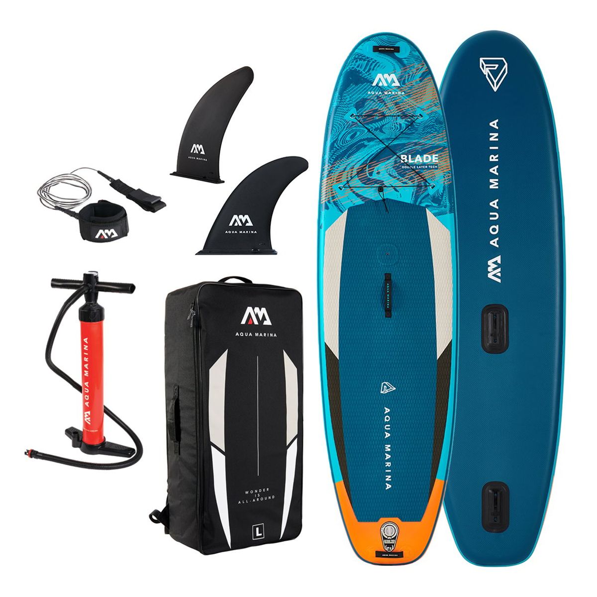 AQUA MARINA - Tabla Híbrida Stand Up Paddle Windsurf Blade