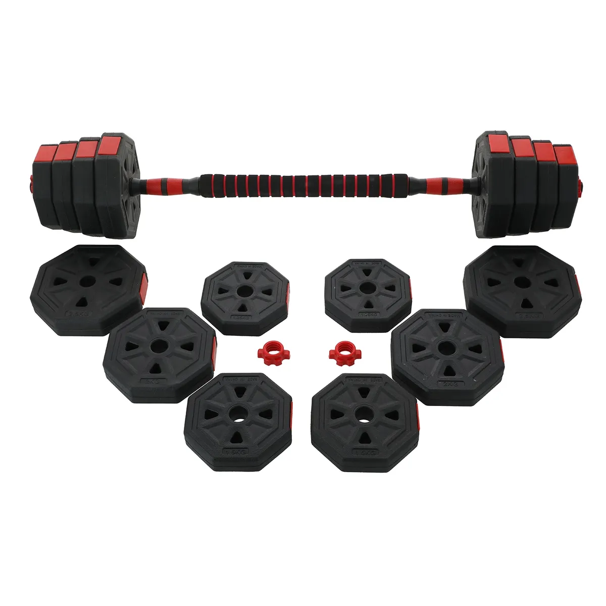 BODYTRAINER - Set Bodytrainer Mancuerna Hexagonal Ajustable 30 KG