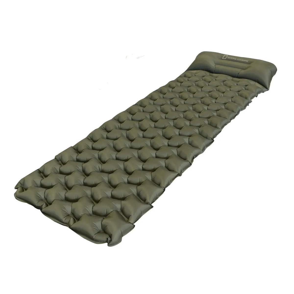 NATIONAL GEOGRAPHIC - Colchoneta Ultralight Pro Verde Militar National Geographic