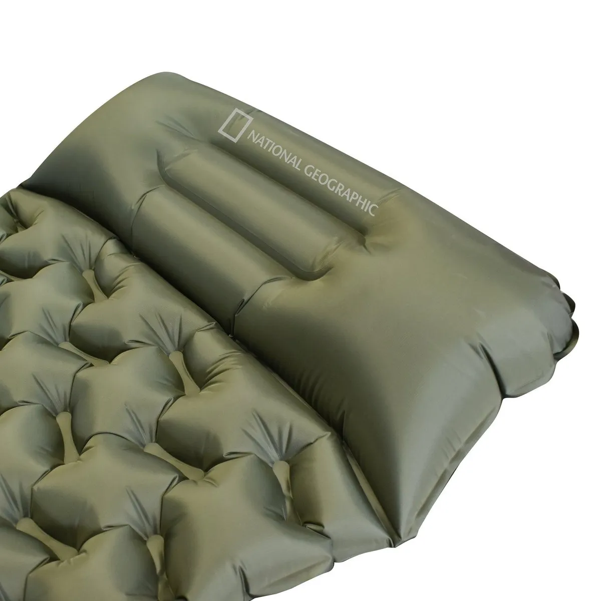 NATIONAL GEOGRAPHIC - Colchoneta Ultralight Pro Verde Militar National Geographic