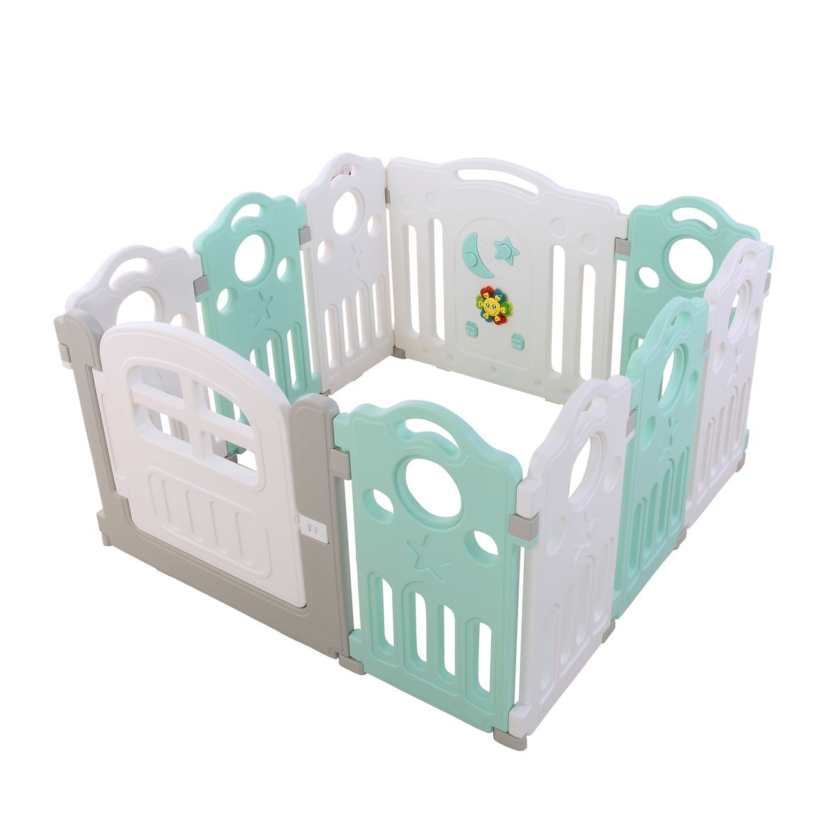BEBECO - Corral Bebe 82 Verde Musical 116x116 cms marca Bebeco