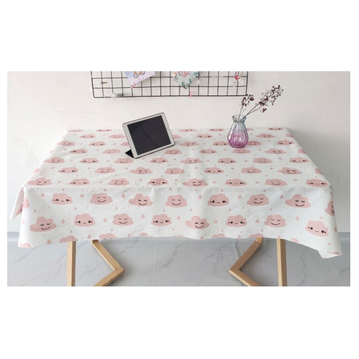 HOMER DESIGN - Mantel Rectangular Estilo Coreano Para Mesa De Comedor 120x180cm