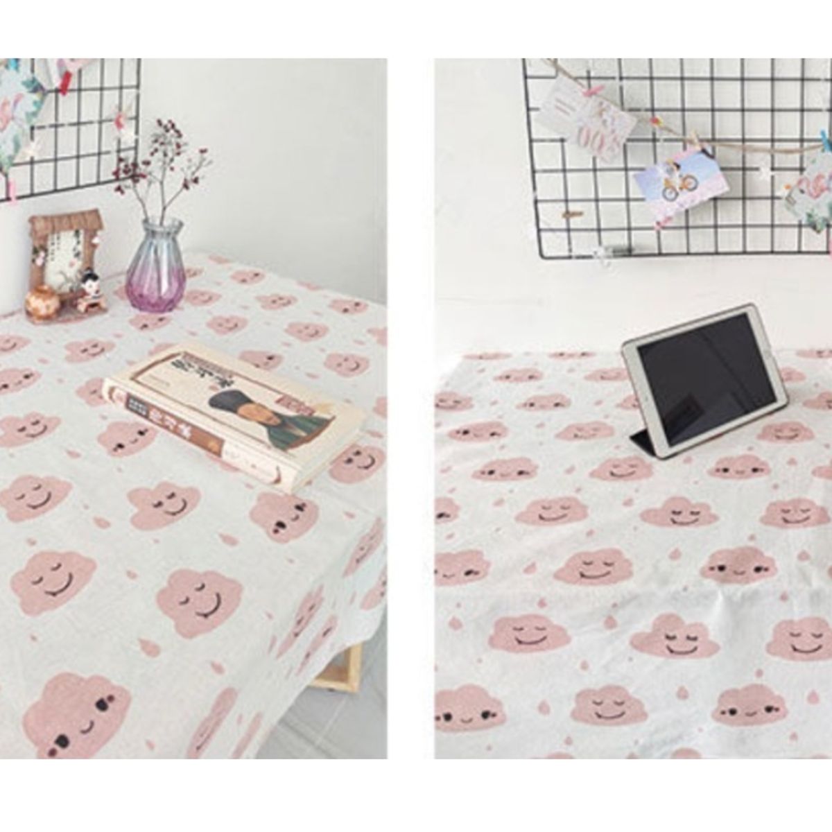 HOMER DESIGN - Mantel Rectangular Estilo Coreano Para Mesa De Comedor 120x180cm