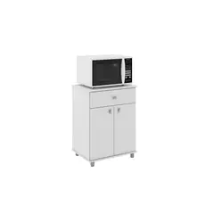 RODLER - Mueble Microondas Cajón Blanco