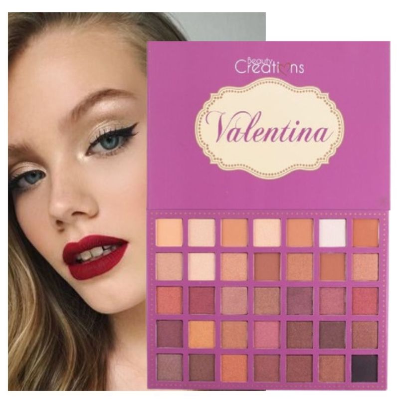 BEAUTY CREATIONS - PALETA DE SOMBRAS VALENTINA BEAUTY CREATIONS