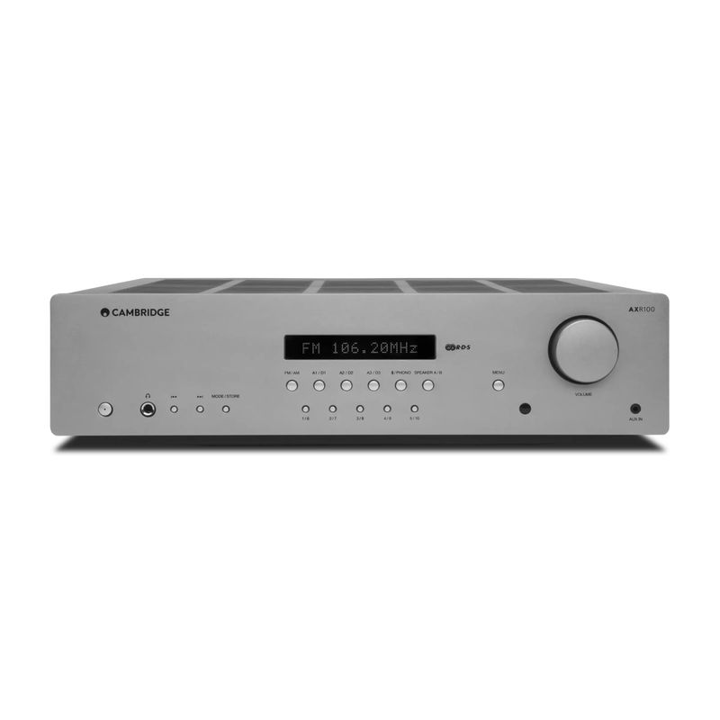 CAMBRIDGE AUDIO - AXR100 Receiver Estéreo HiFi Bluetooth AMFM Phono Cambridge Audio