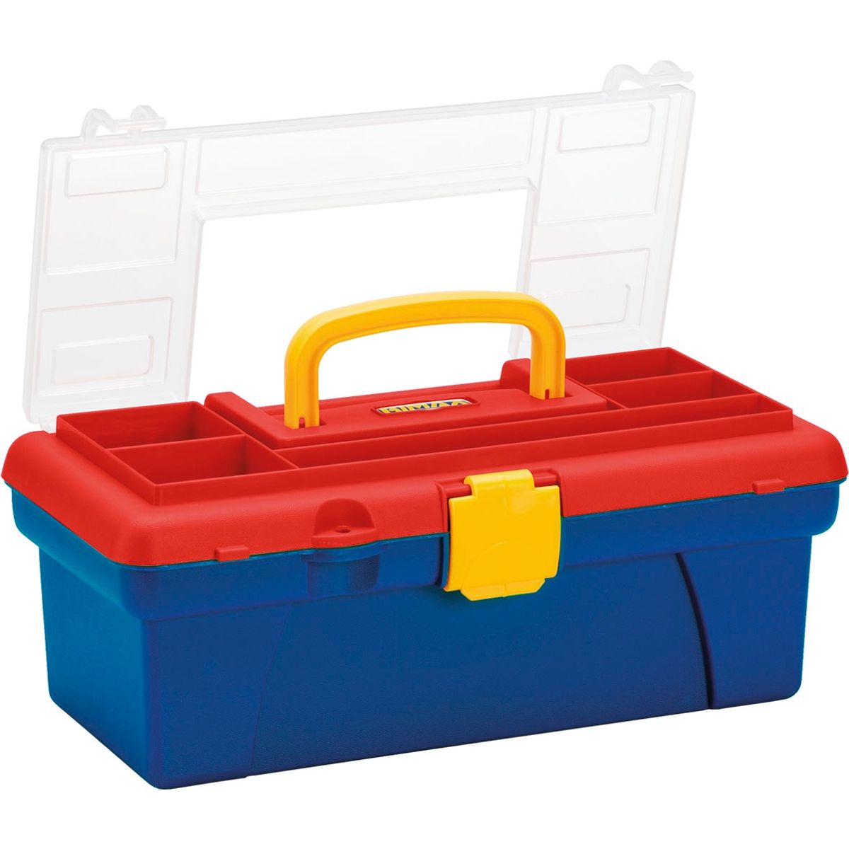 RIMAX - Caja Organizadora 12 Pulgadas Rojo/Azul Rimax